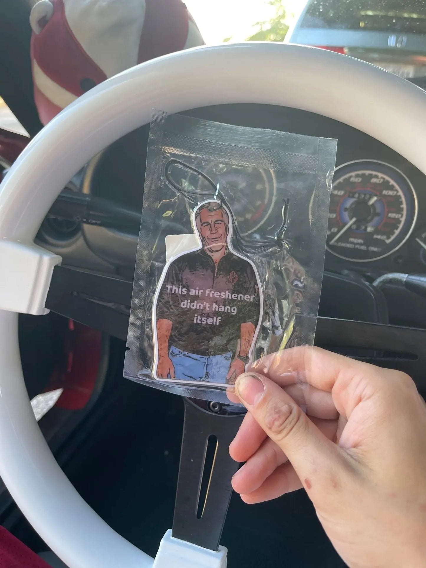 1PC Jeffrey Epstein Car Air Freshener
