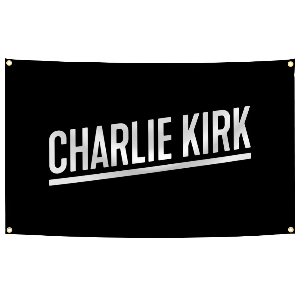 Turning Point USA Charlie Kirk Flag